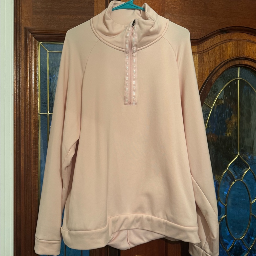 Nike‎ Women’s Pink Quarter Zip Fleece